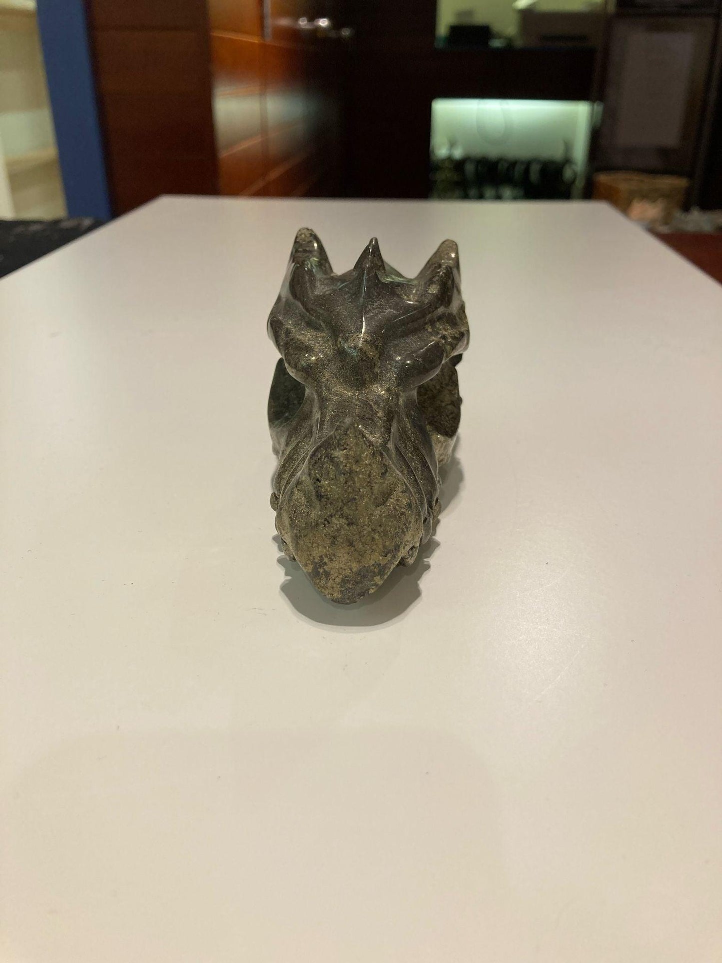 Pyrite Dragon Head ( 425g ) - Crystals By Astraea