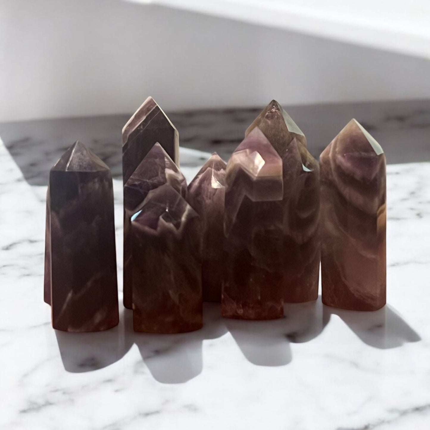 Chevron Amethyst Towers: The Ultimate Crystal for Spiritual Growth and Protection