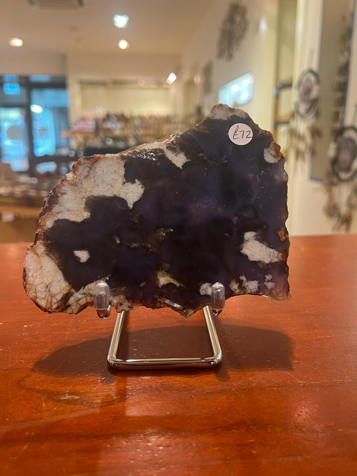 Explore the Calming Energy of Blue Flower Agate