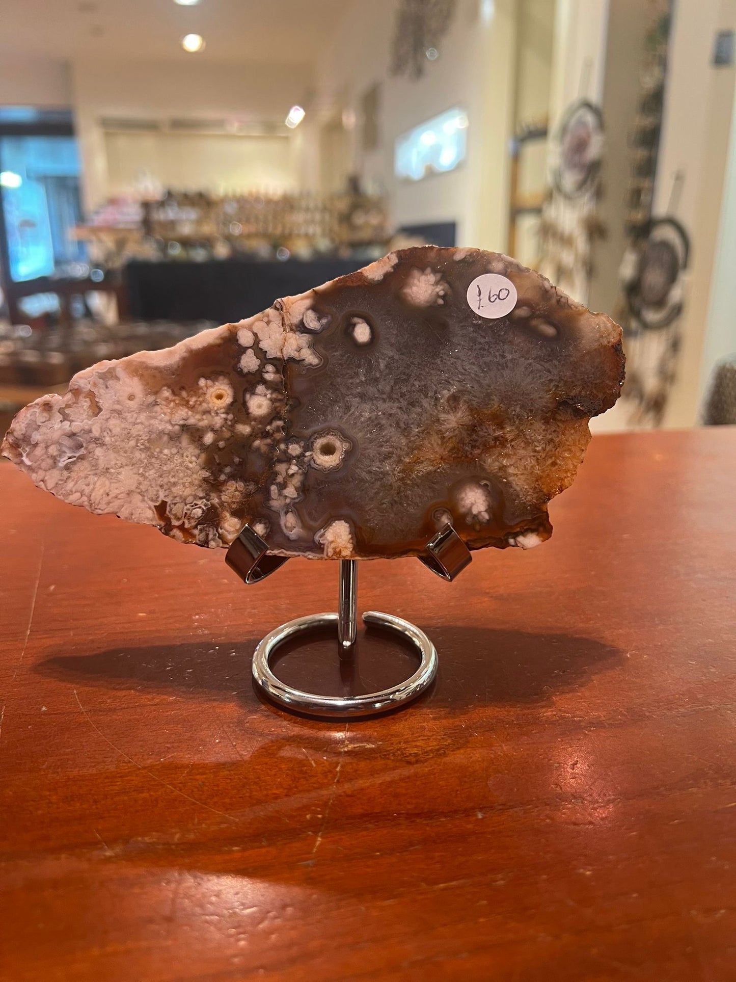 Explore the Calming Energy of Blue Flower Agate