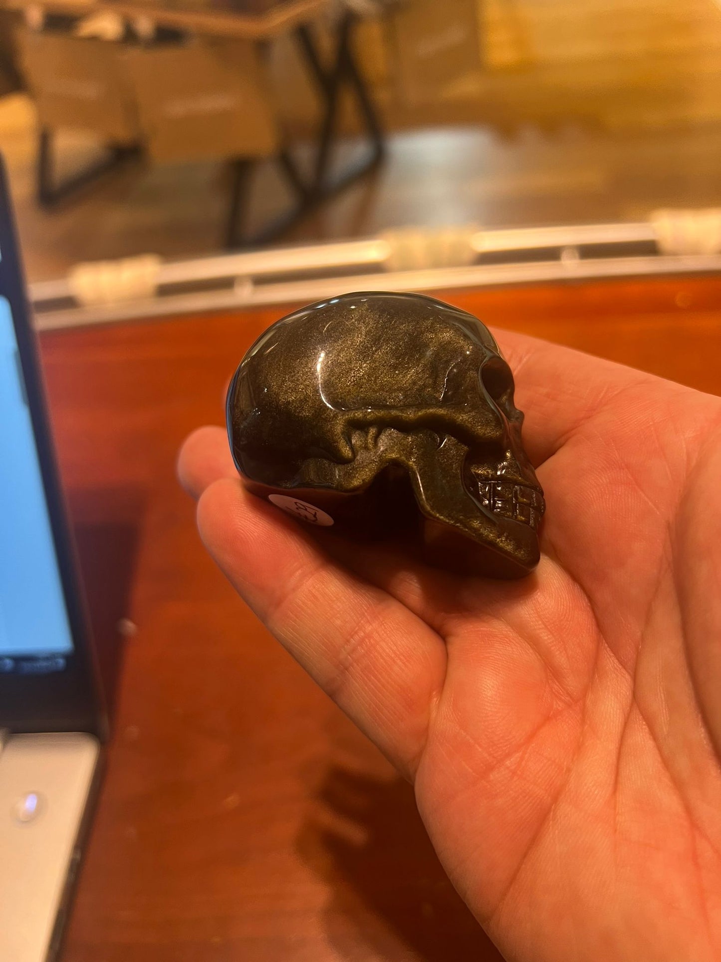 Gold Sheen Black Obsidian Skulls: The Ultimate Crystal for Protection and Grounding