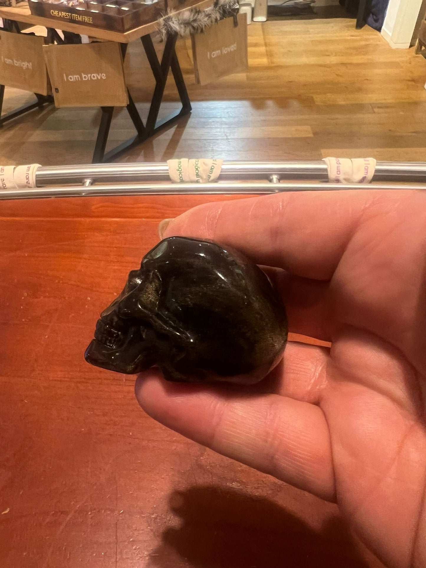 Gold Sheen Black Obsidian Skulls: The Ultimate Crystal for Protection and Grounding