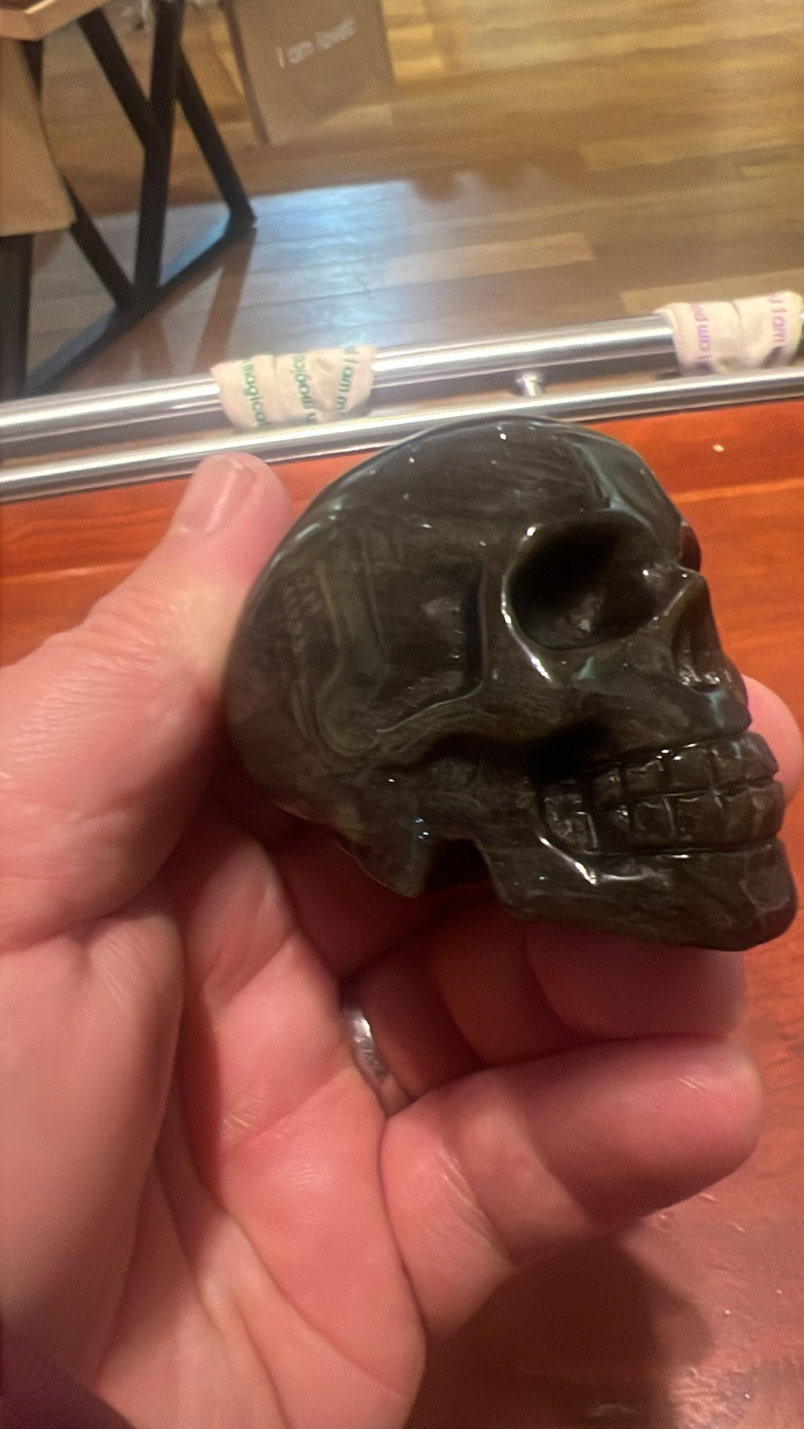 Gold Sheen Black Obsidian Skulls: The Ultimate Crystal for Protection and Grounding