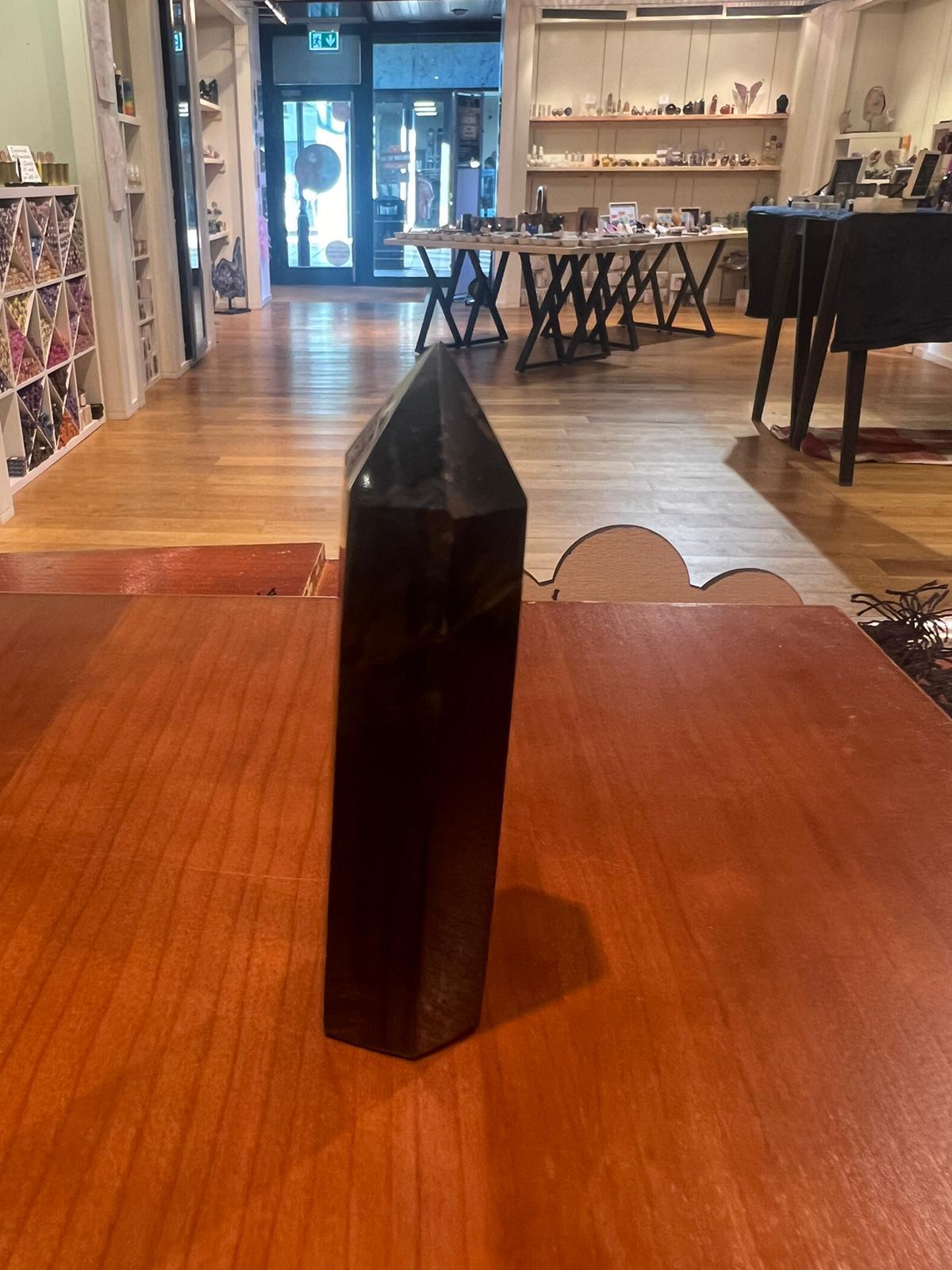 Blue Tigers Eye Tower ( 110g ) - Crystals By Astraea