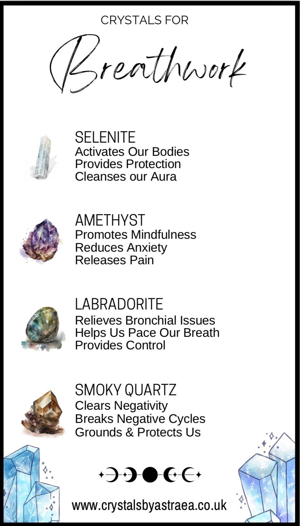 Breathwork - Crystal Kit - Crystals By Astraea