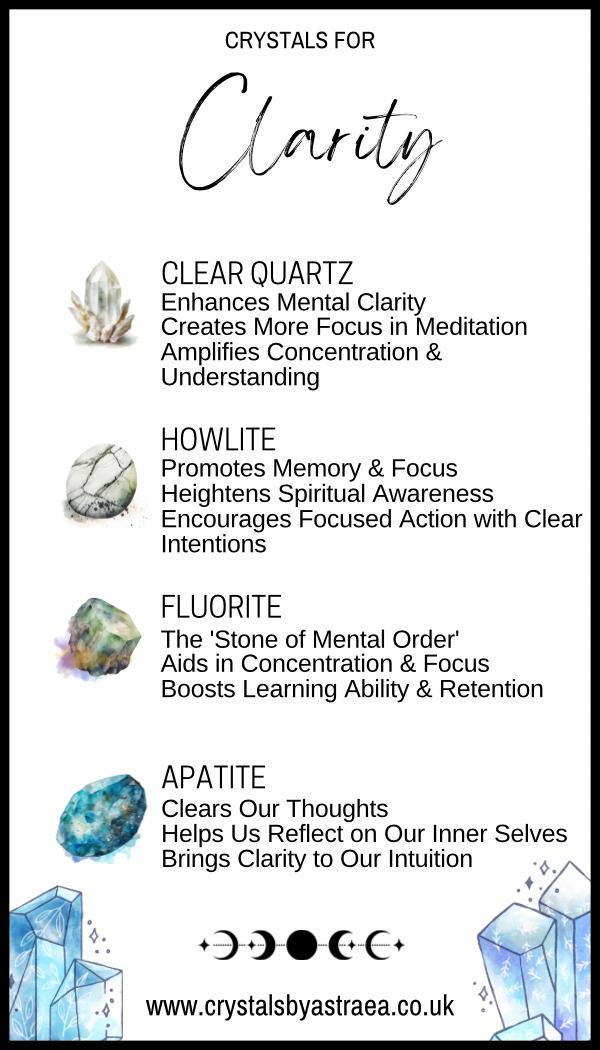 Clarity - Crystal Kit - Crystals By Astraea