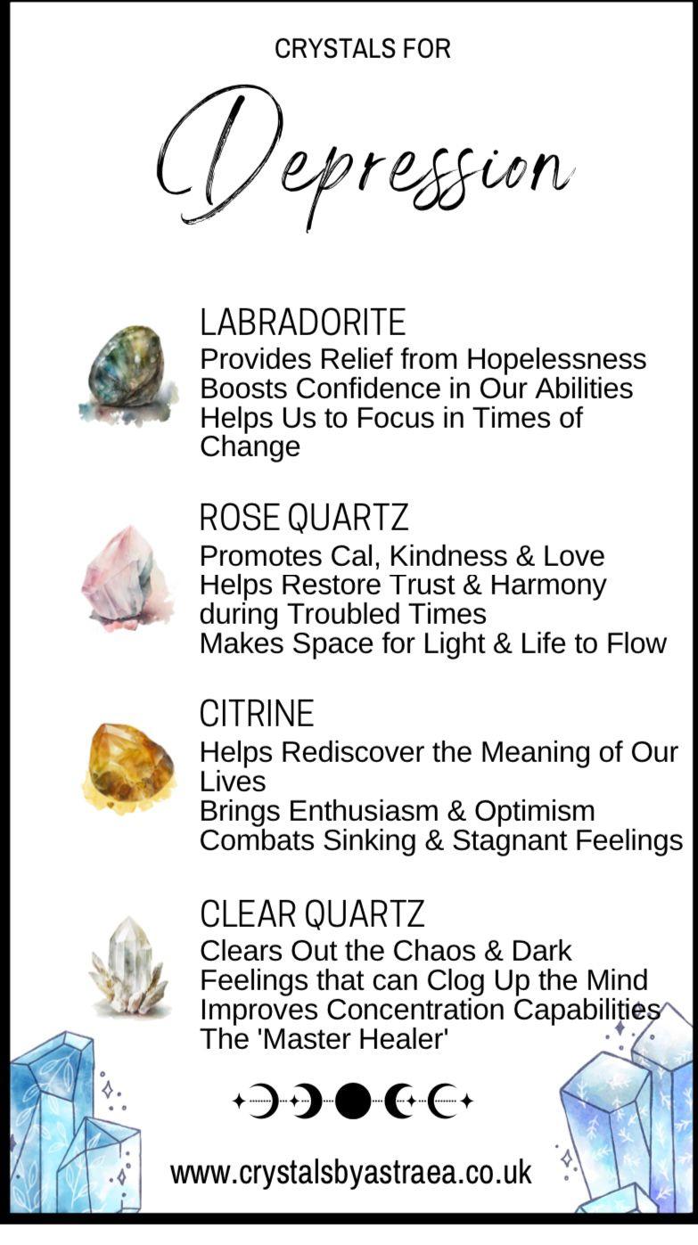 Depression - Crystal Kit - Crystals By Astraea