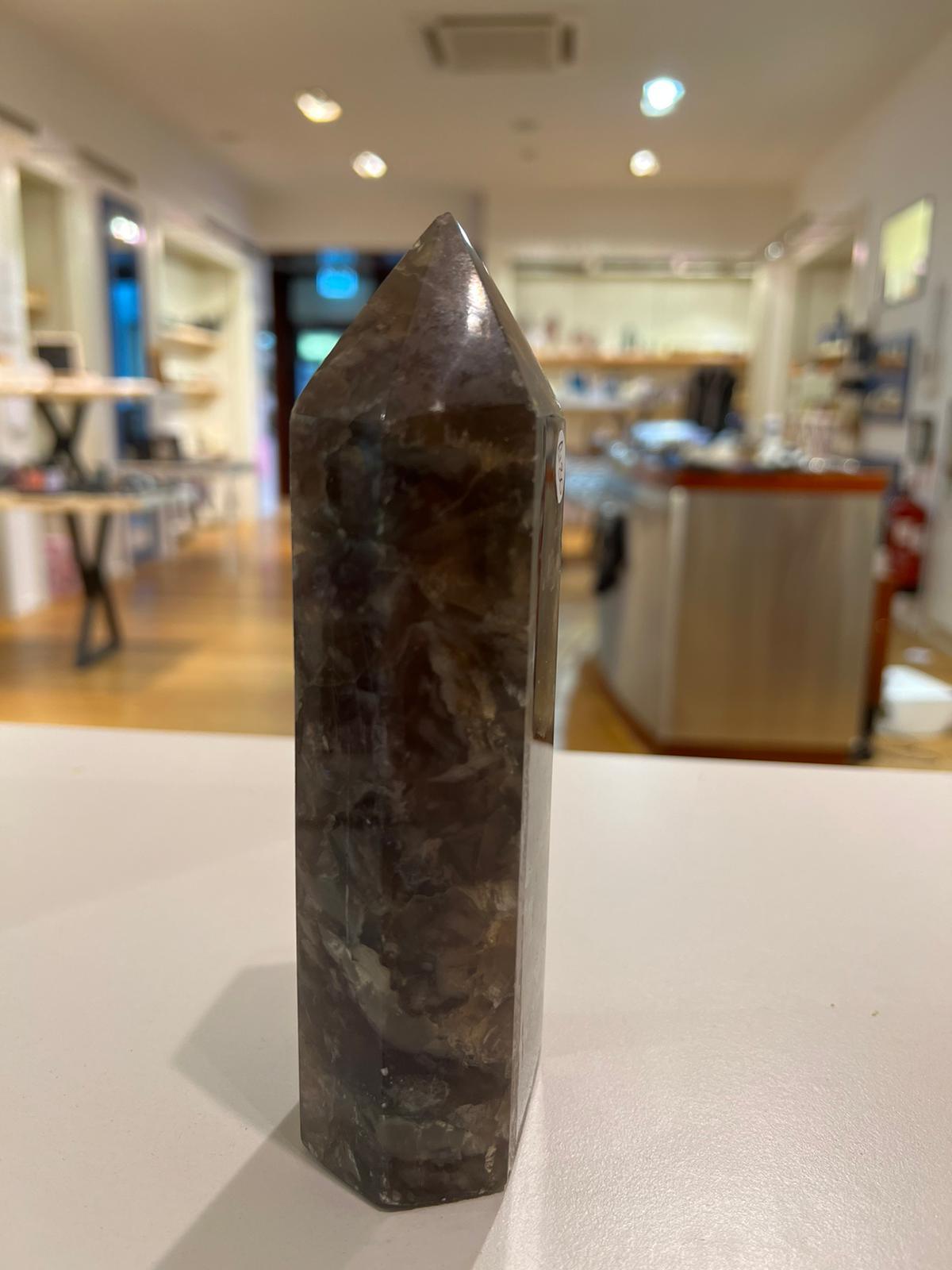 Flourite Tower ( 923g ) - Crystals By Astraea