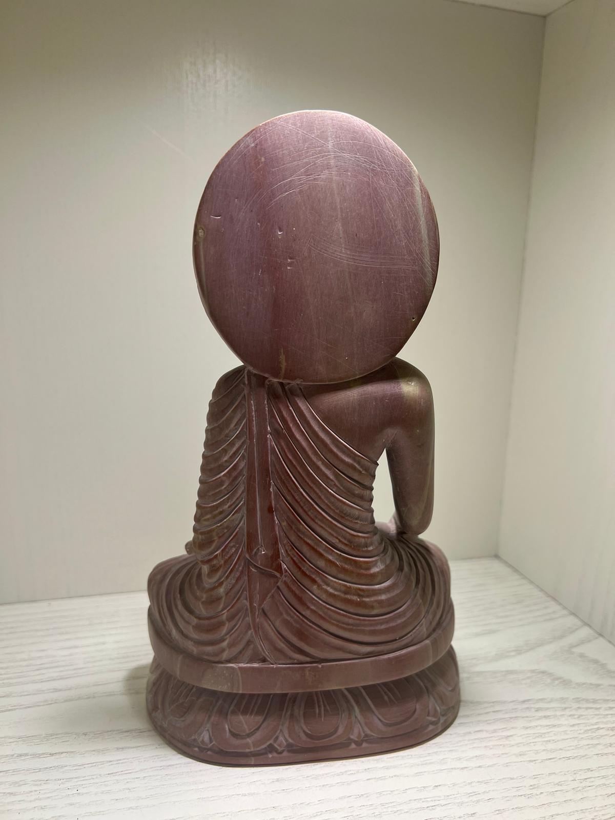 Hand Carved Soft Stone Buddha - Crystals By Astraea