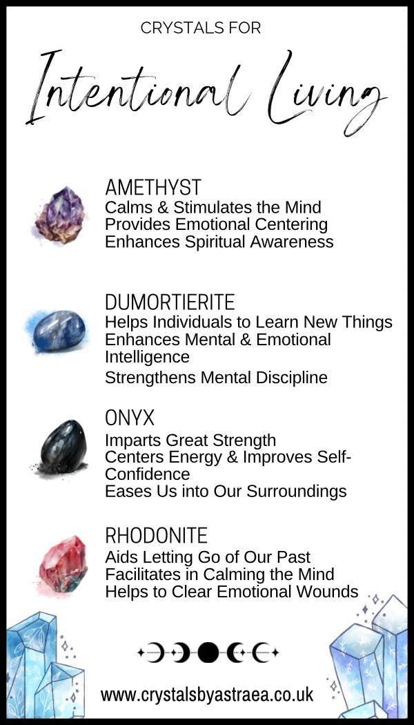 Intentional Living - Crystal Kit - Crystals By Astraea