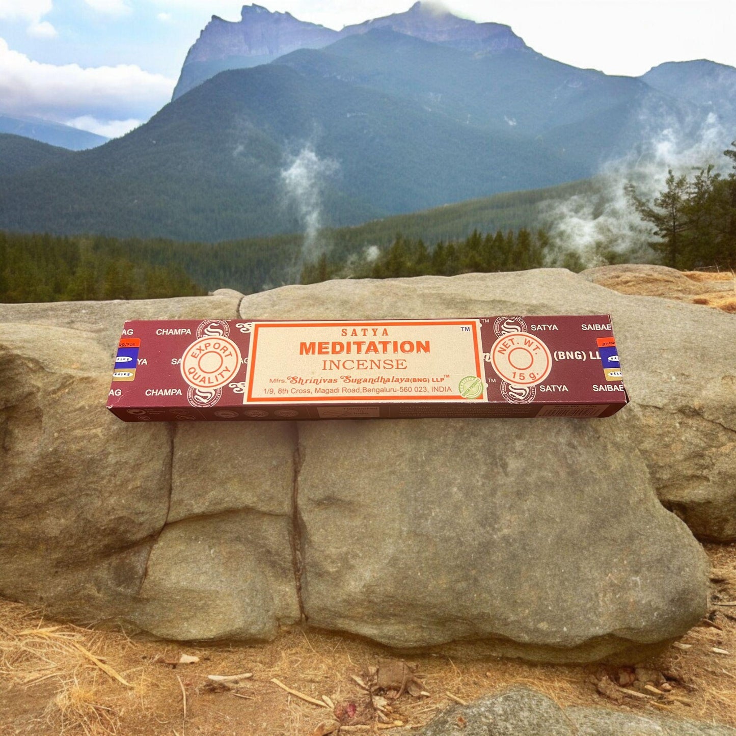 Meditation - Satya Incense Sticks - Crystals By Astraea