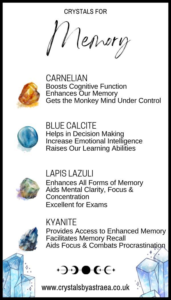 Memory Boost - Crystal Kit - Crystals By Astraea