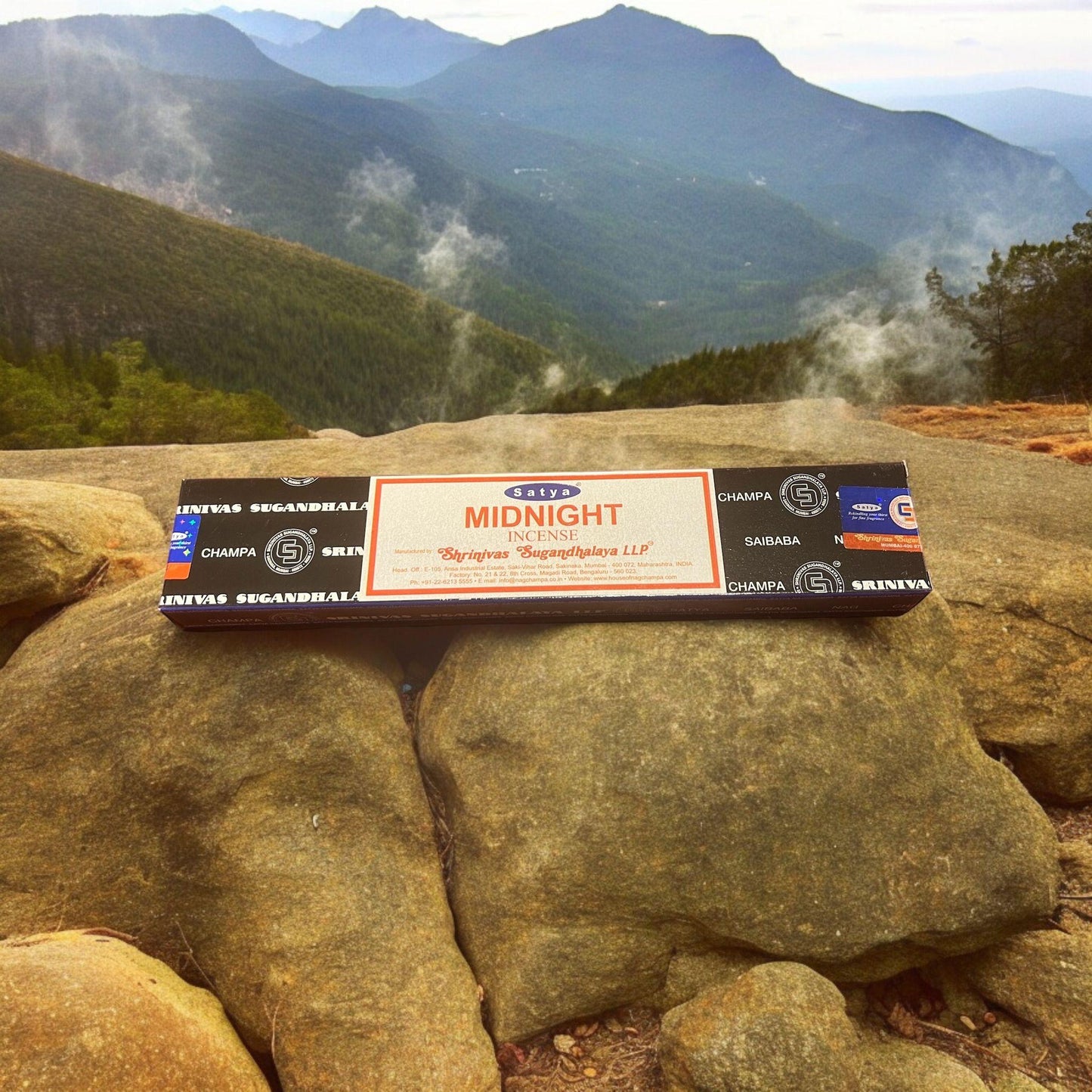 Midnight - Satya Incense Sticks - Crystals By Astraea