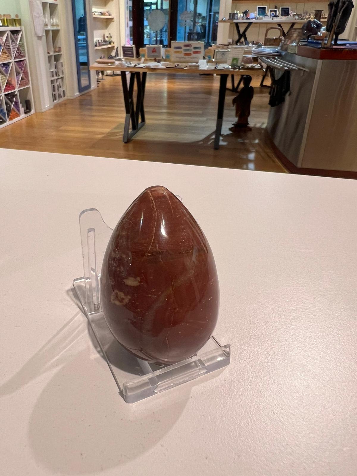 Ocean Jasper Egg ( 146g ) - Crystals By Astraea