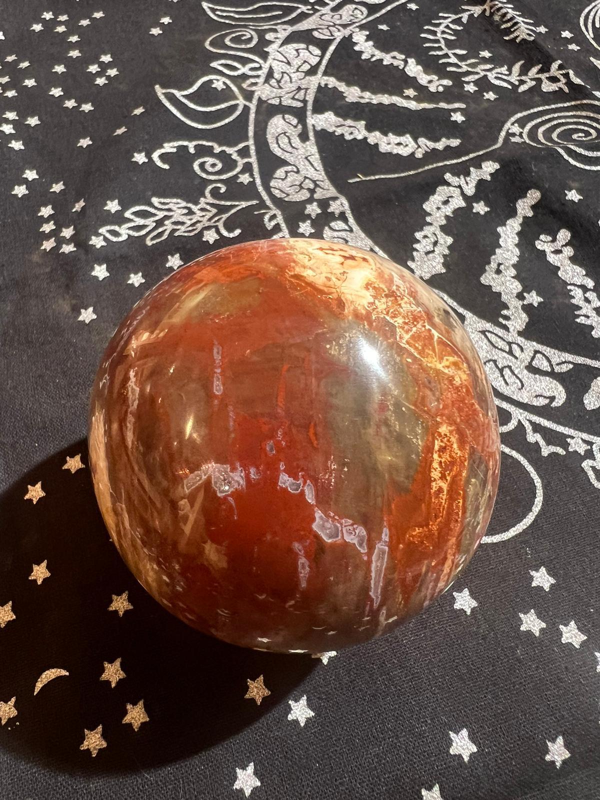 Ocean Jasper Sphere ( 700g ) - Crystals By Astraea