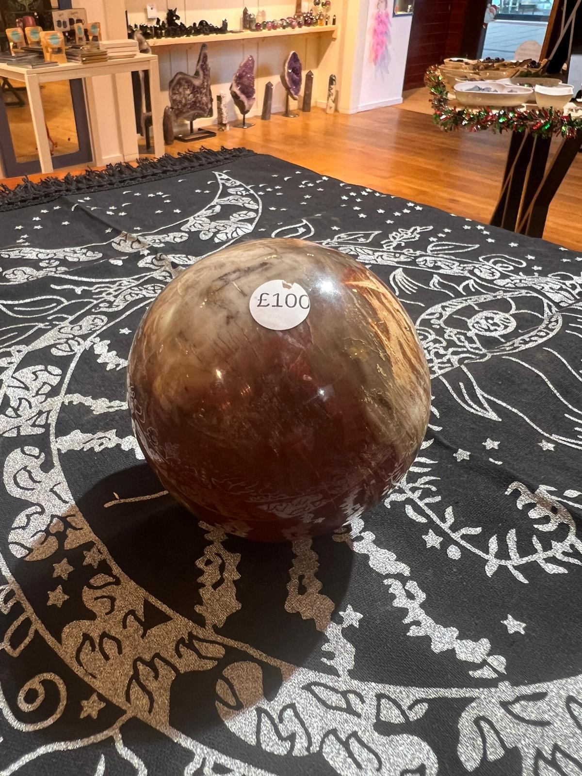 Ocean Jasper Sphere ( 700g ) - Crystals By Astraea