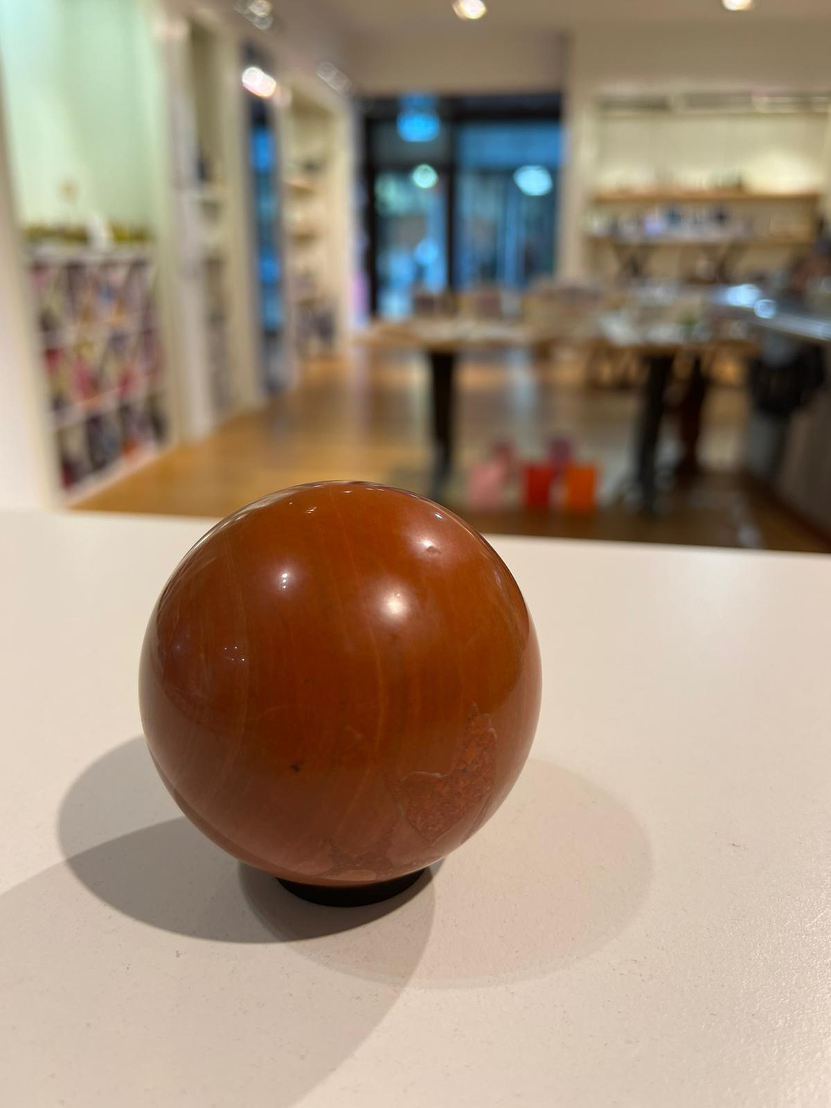 Red Jasper Sphere ( 476g ) - Crystals By Astraea