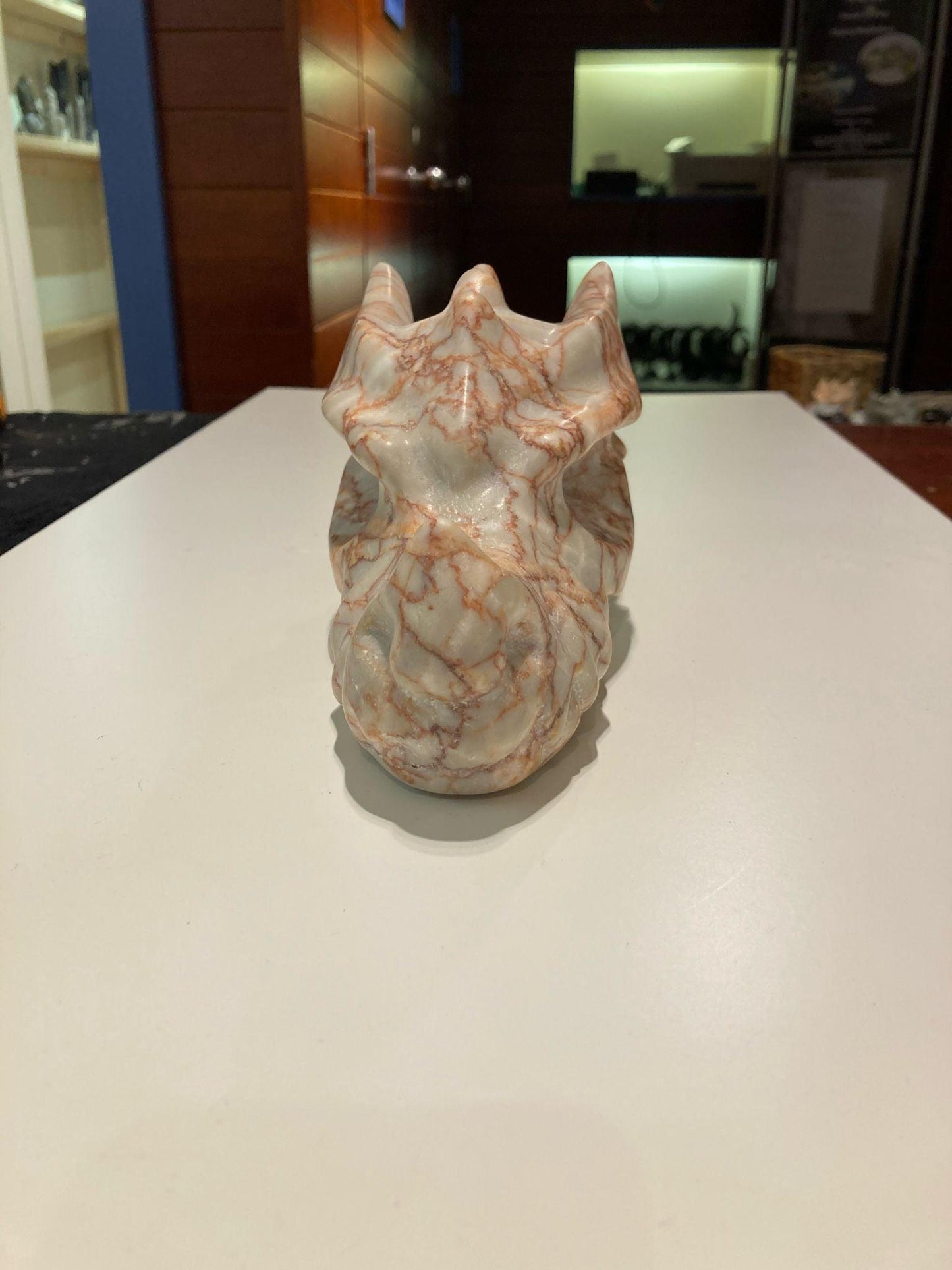 Red Vein Jasper Dragon Head ( 1510g ) - Crystals By Astraea