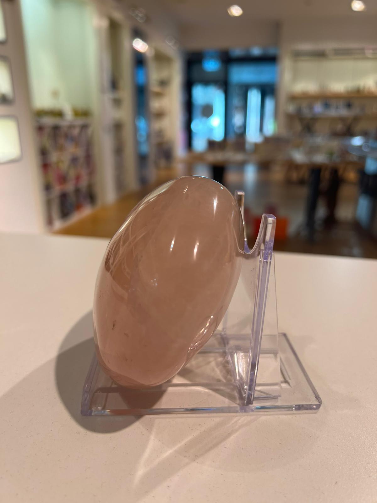 Rose Quartz Heart ( 738g ) - Crystals By Astraea