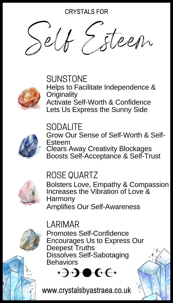 Self Esteem - Crystal Kit - Crystals By Astraea