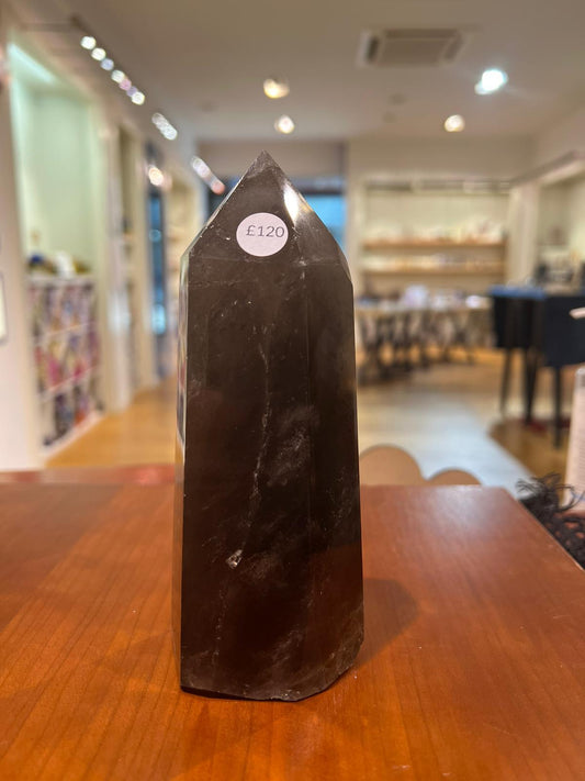 Smoky Quartz Tower ( 673g ) - Crystals By Astraea