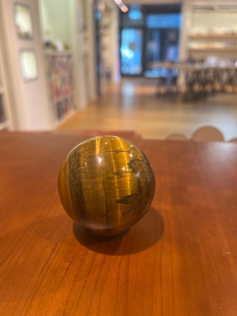 Tigers Eye Sphere ( 287g ) - Crystals By Astraea