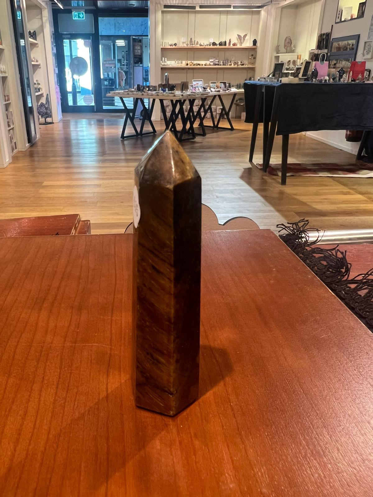 Tigers Eye Tower ( 109g ) - Crystals By Astraea