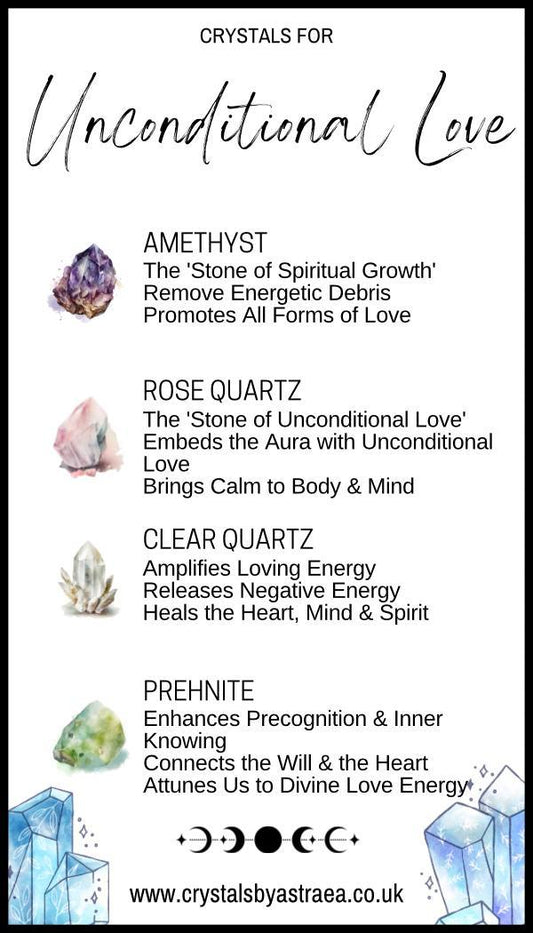 Unconditional Love - Crystal Kit - Crystals By Astraea