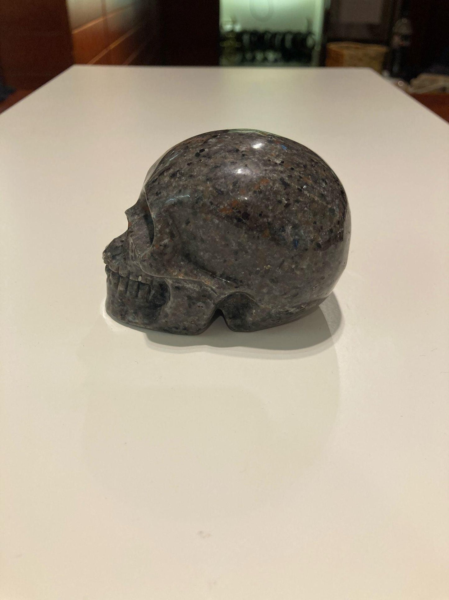 Yooperlite Skull ( 370g ) - Crystals By Astraea