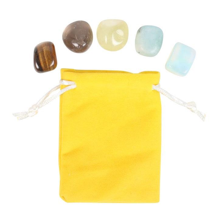 Zodiac Sign - Gemini Tumble Stone Set - Crystals By Astraea