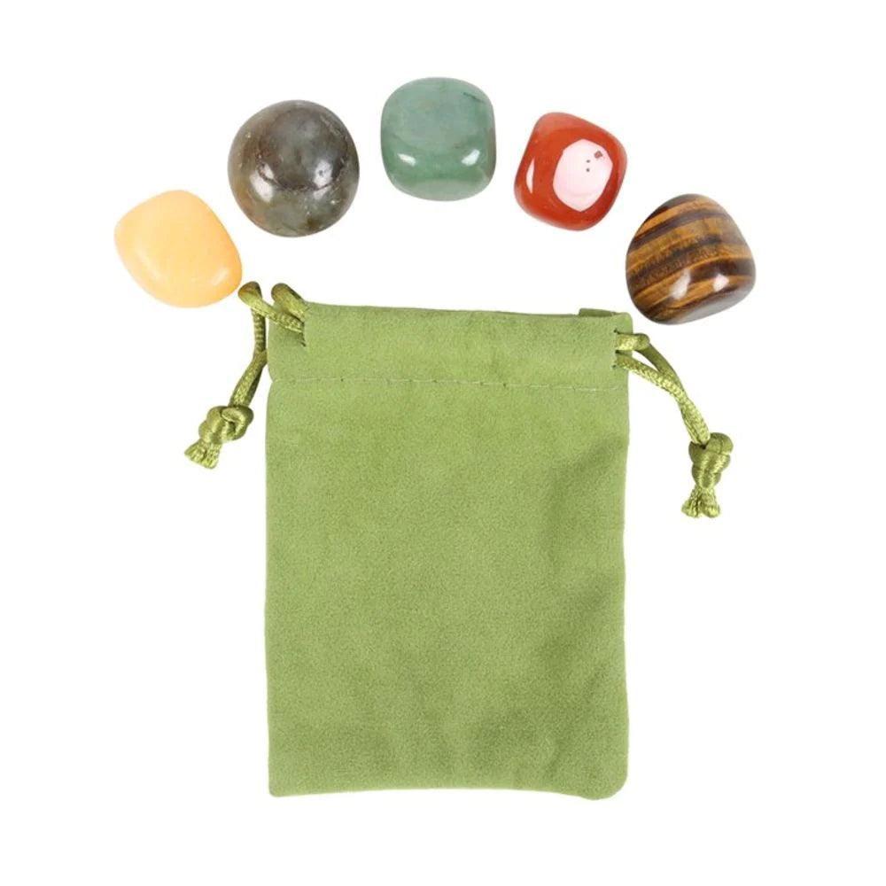 Zodiac Sign - Leo Tumble Stone Set - Crystals By Astraea