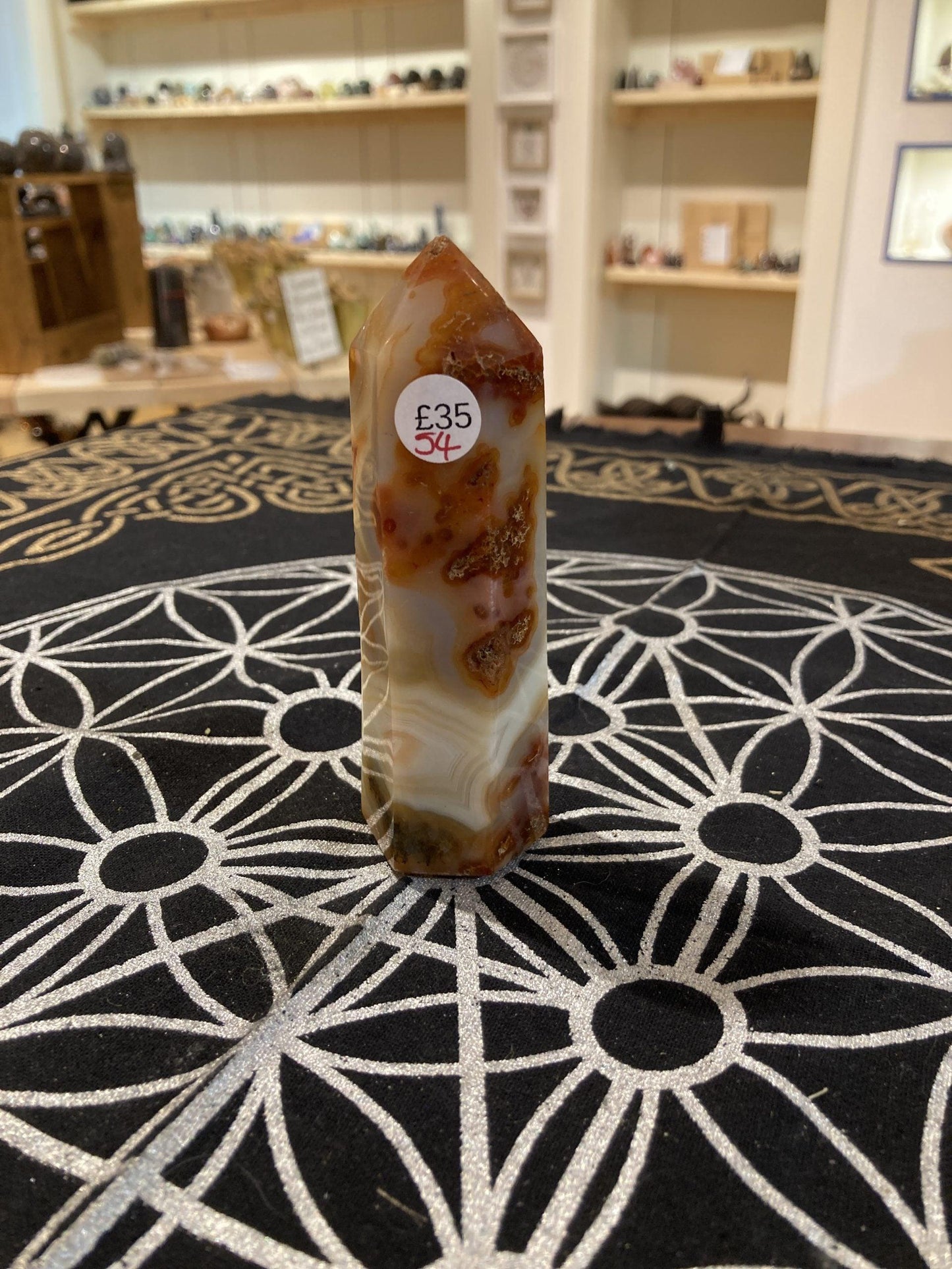 Carnelian Tower (165g) - Crystals By Astraea