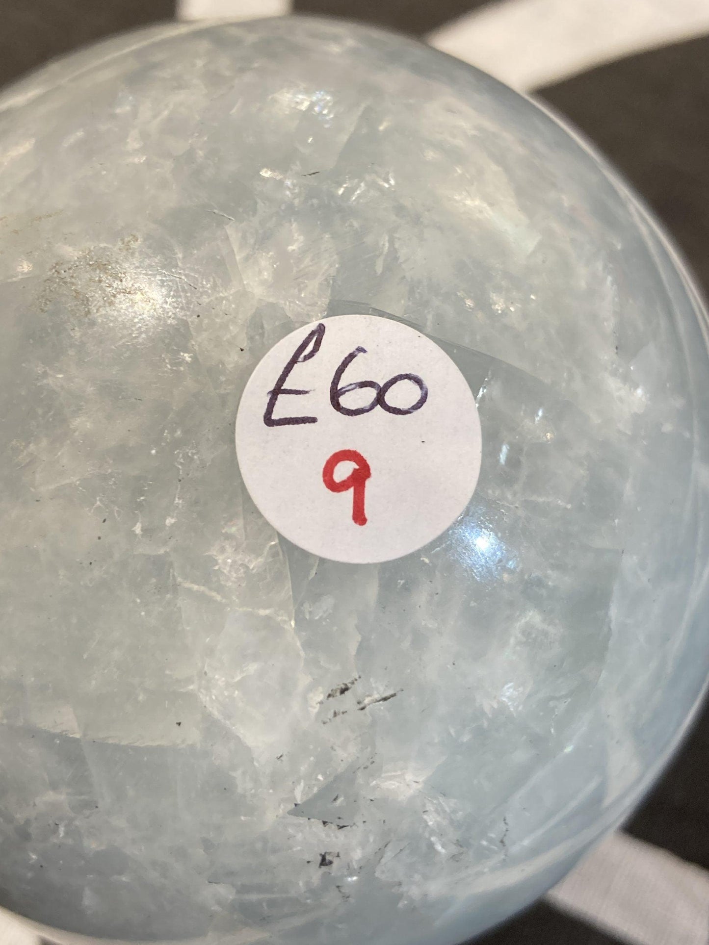 Celestite Sphere (430g) - Crystals By Astraea