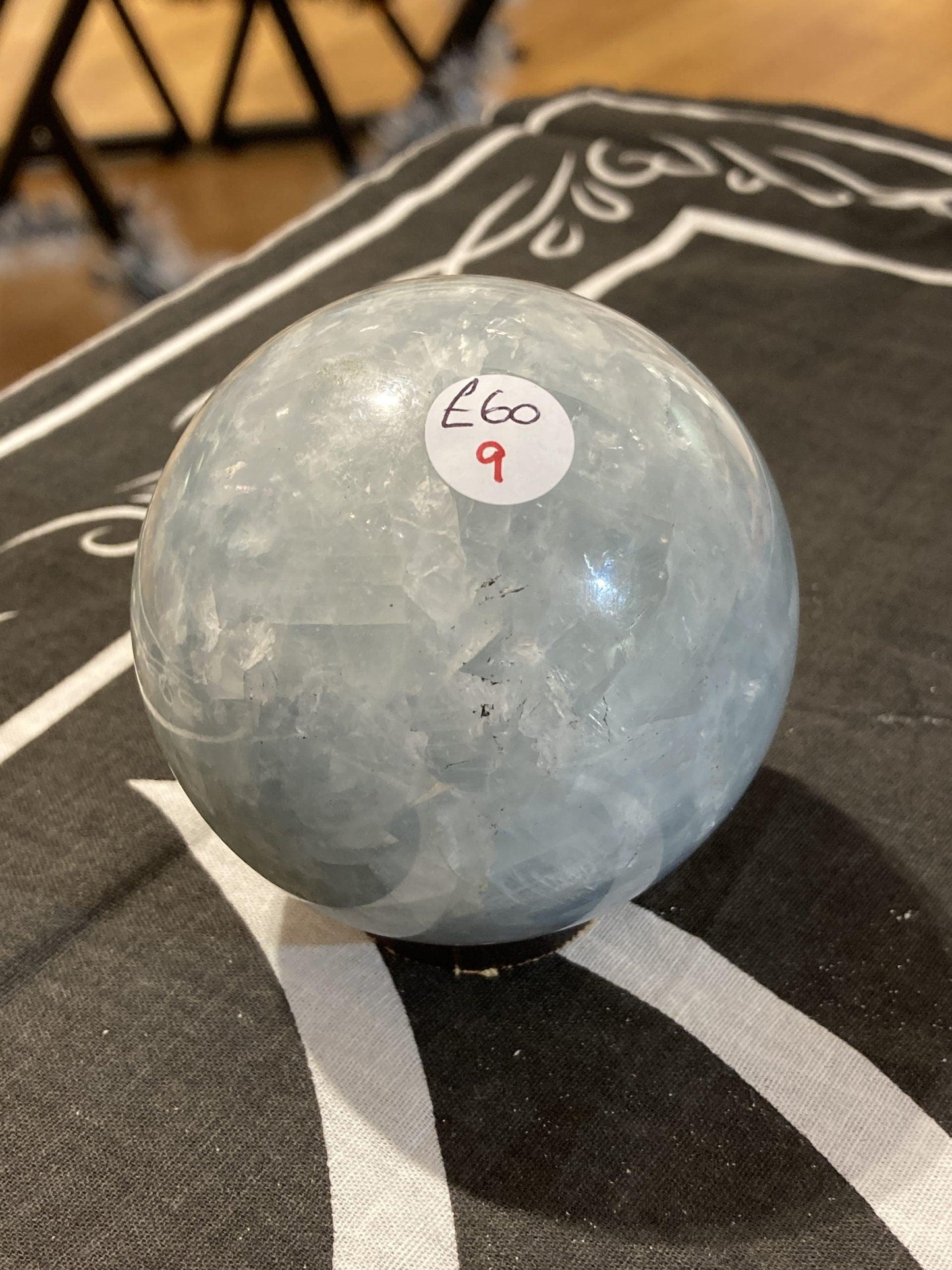 Celestite Sphere (430g) - Crystals By Astraea