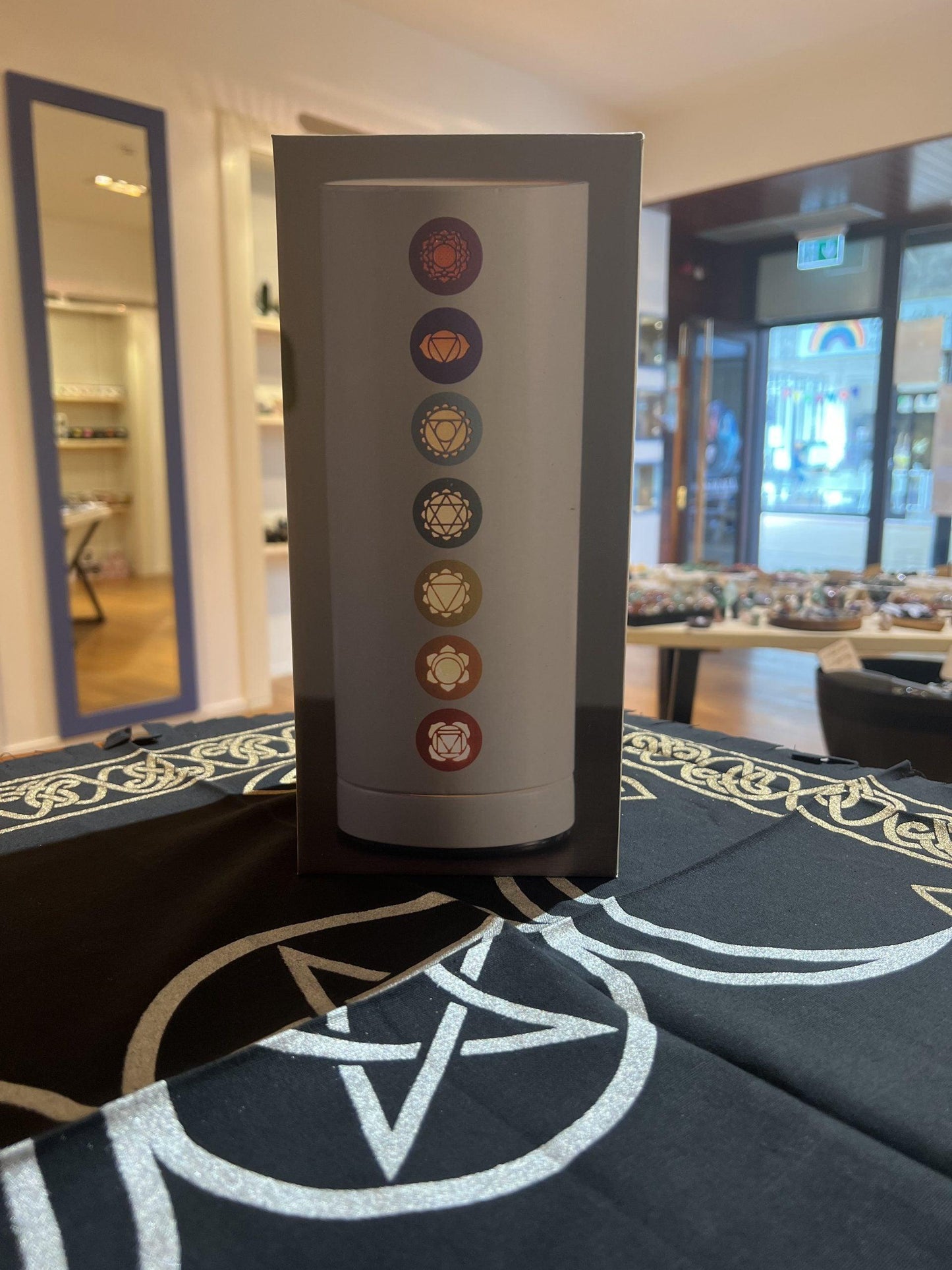 Chakra Aroma Lamp ( Electronic USB) - Crystals By Astraea