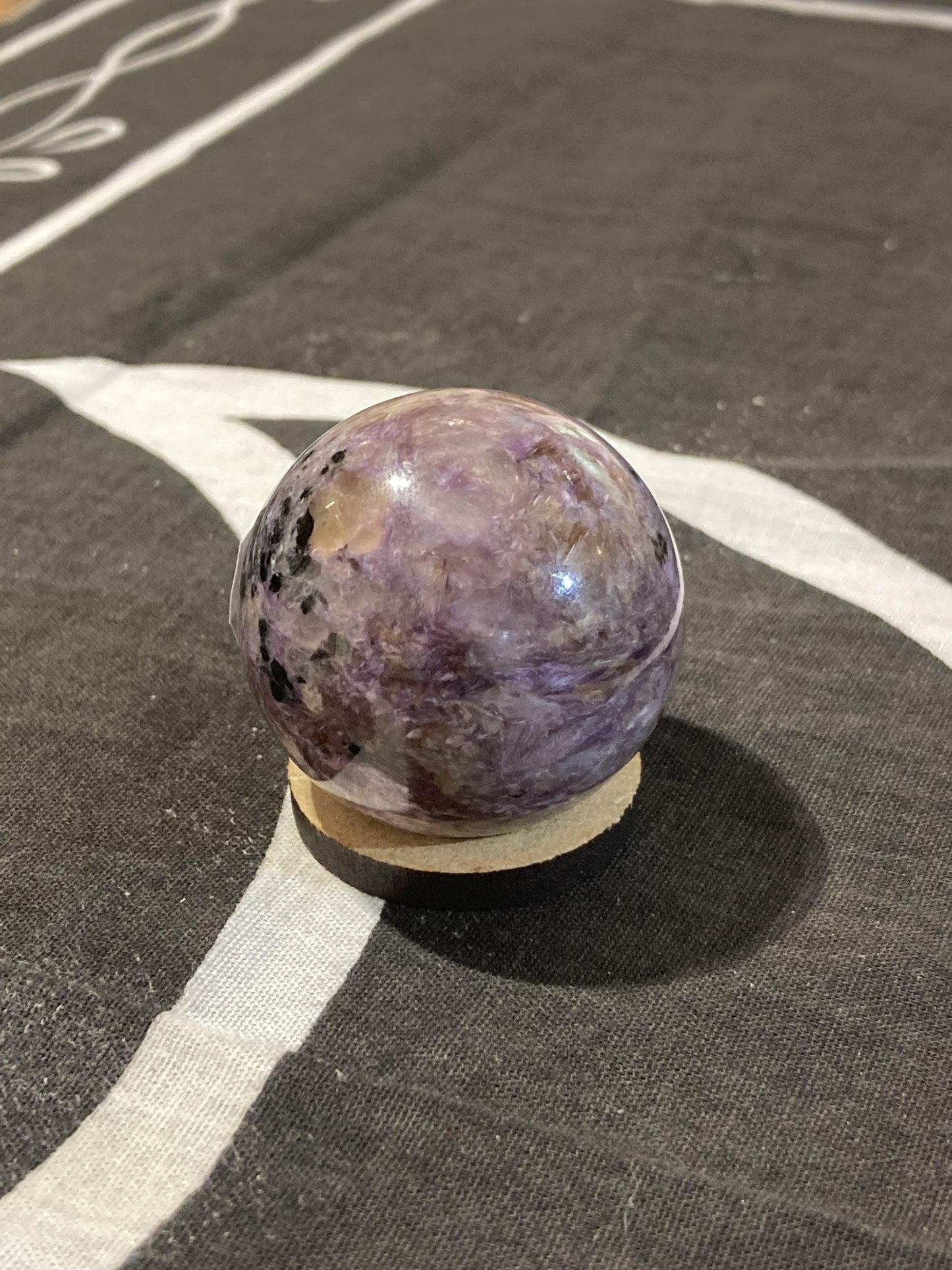 Charoite Sphere (65g) - Crystals By Astraea