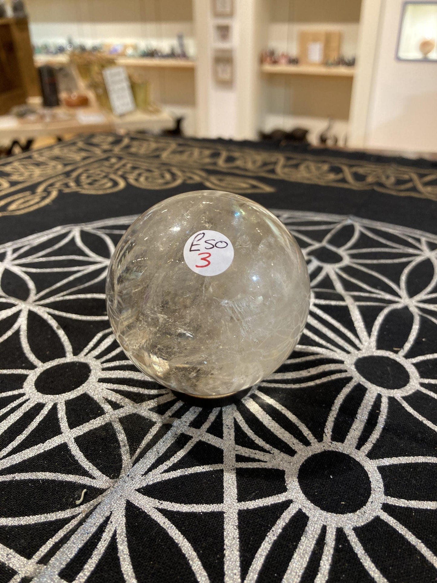 Clear Quartz Sphere (330g) - Crystals By Astraea