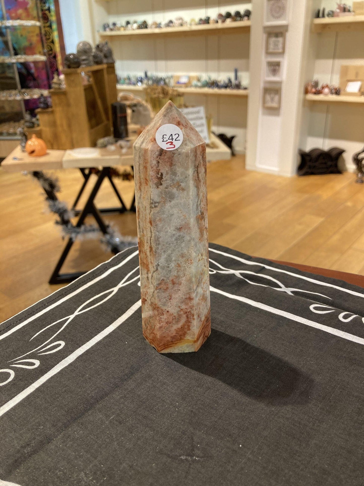 Crazy Lace Agate Tower (300g) - Crystals By Astraea