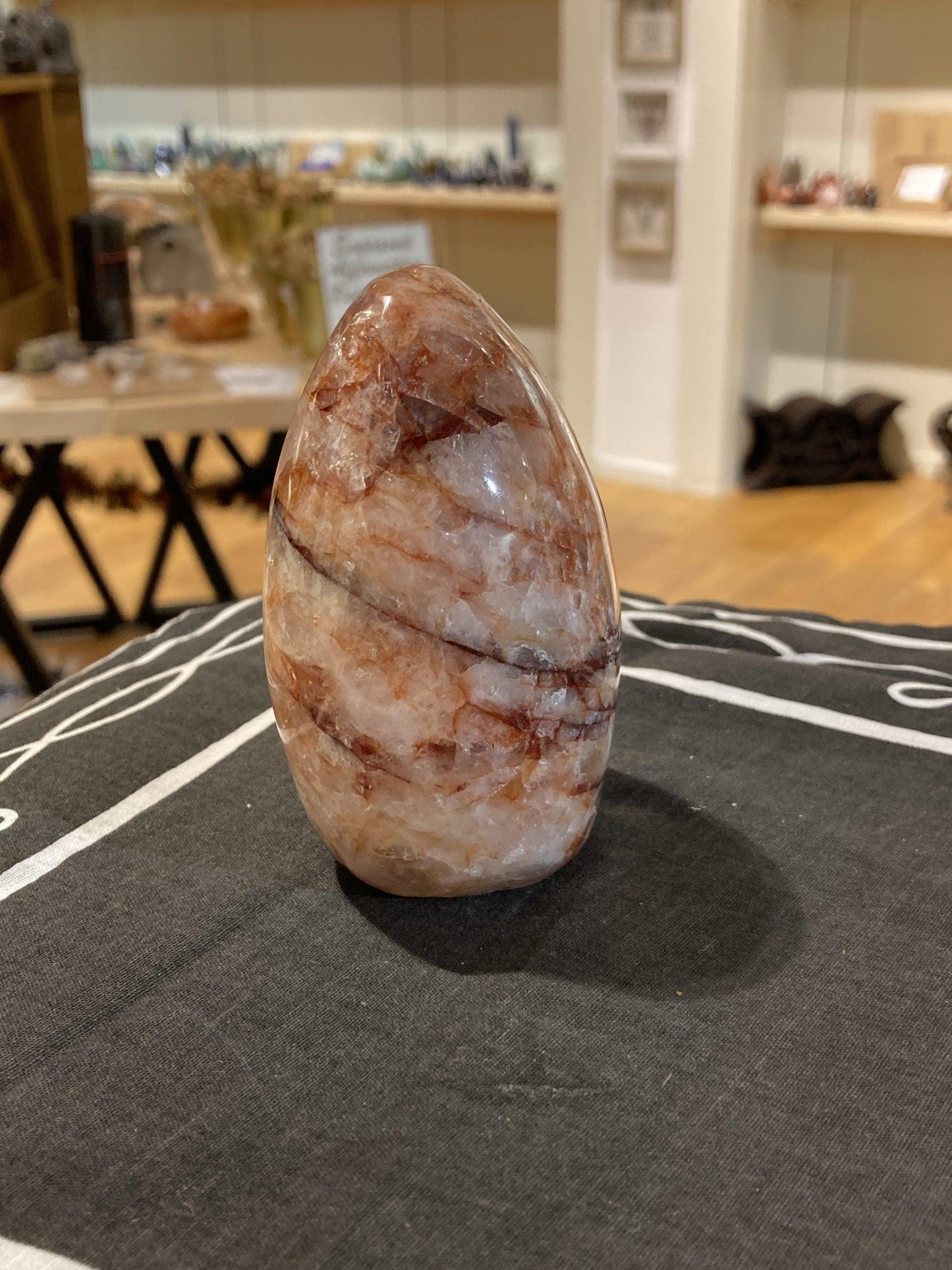 Fire Quartz Freeform ( 480g) - Crystals By Astraea