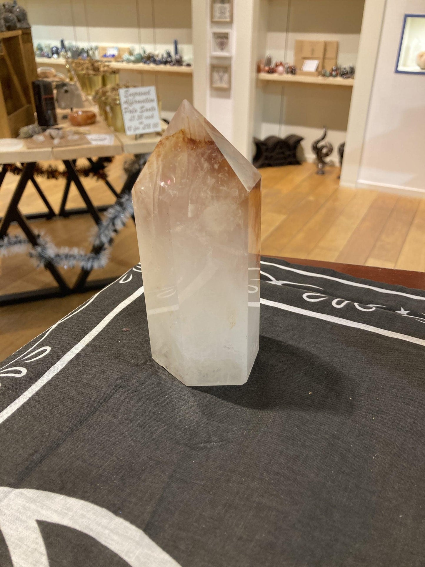 Fire Quartz Tower (690g) - Crystals By Astraea