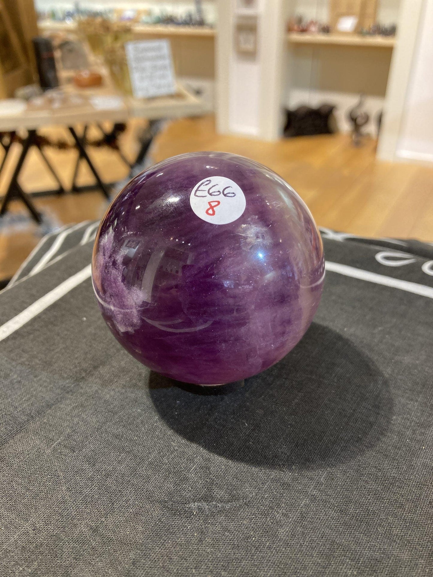 Fluorite Sphere ( Purple ) (465g) - Crystals By Astraea