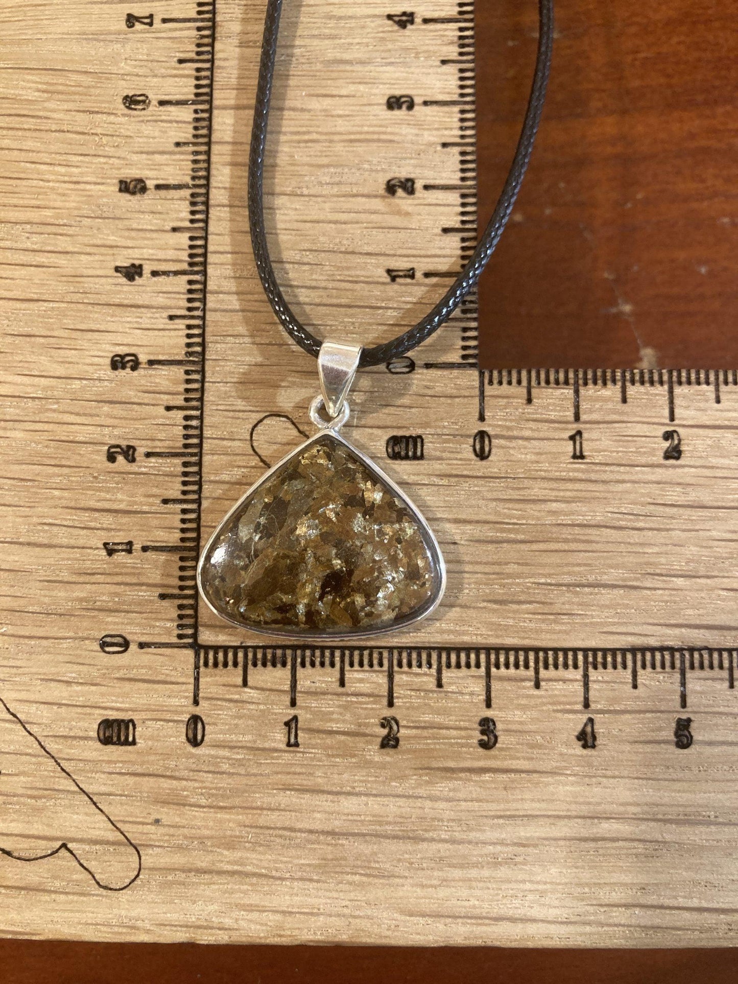 Bronzite Pendant (Silver) - Crystals By Astraea