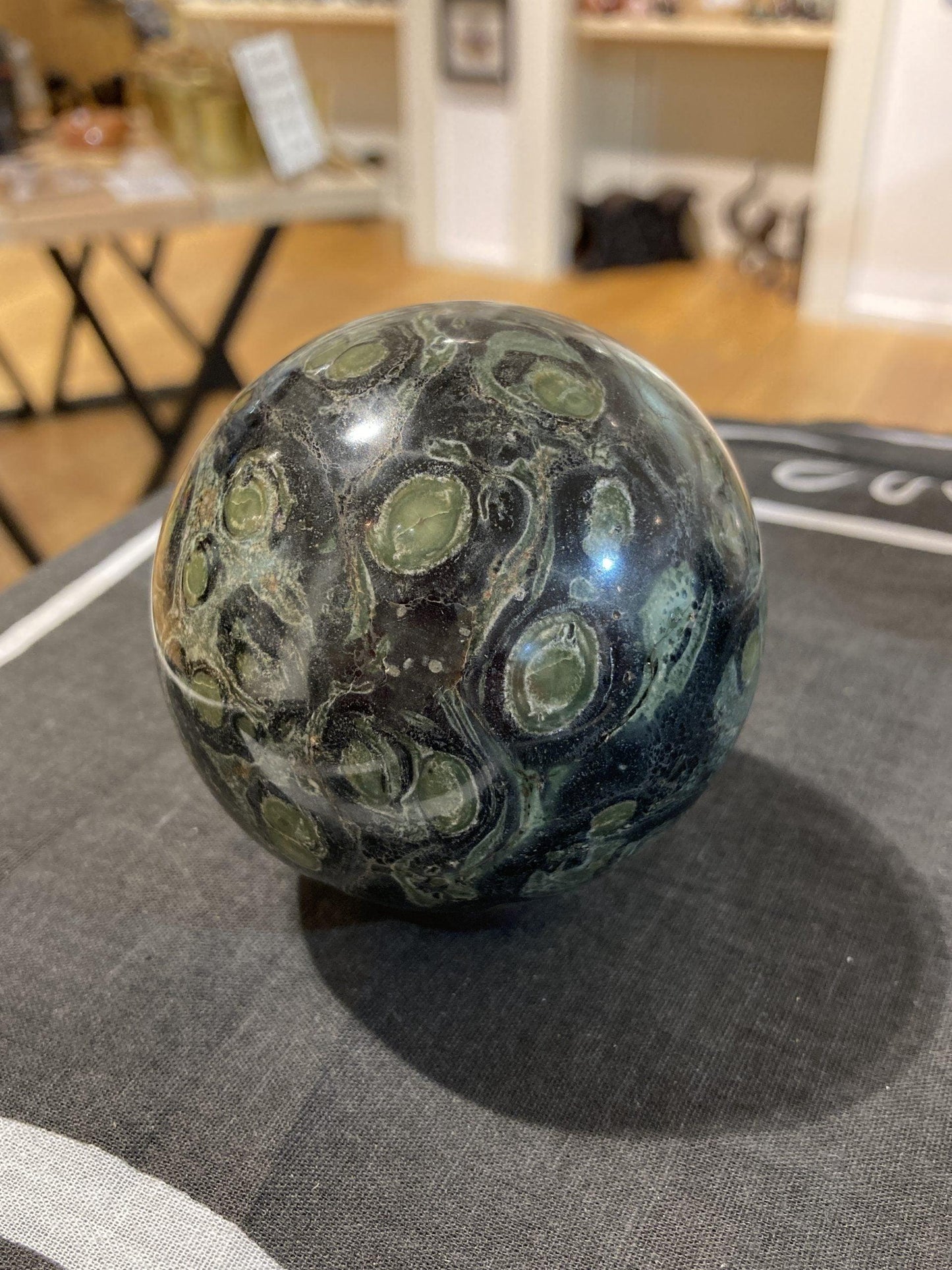 Kambaba Jasper Sphere (450g) - Crystals By Astraea