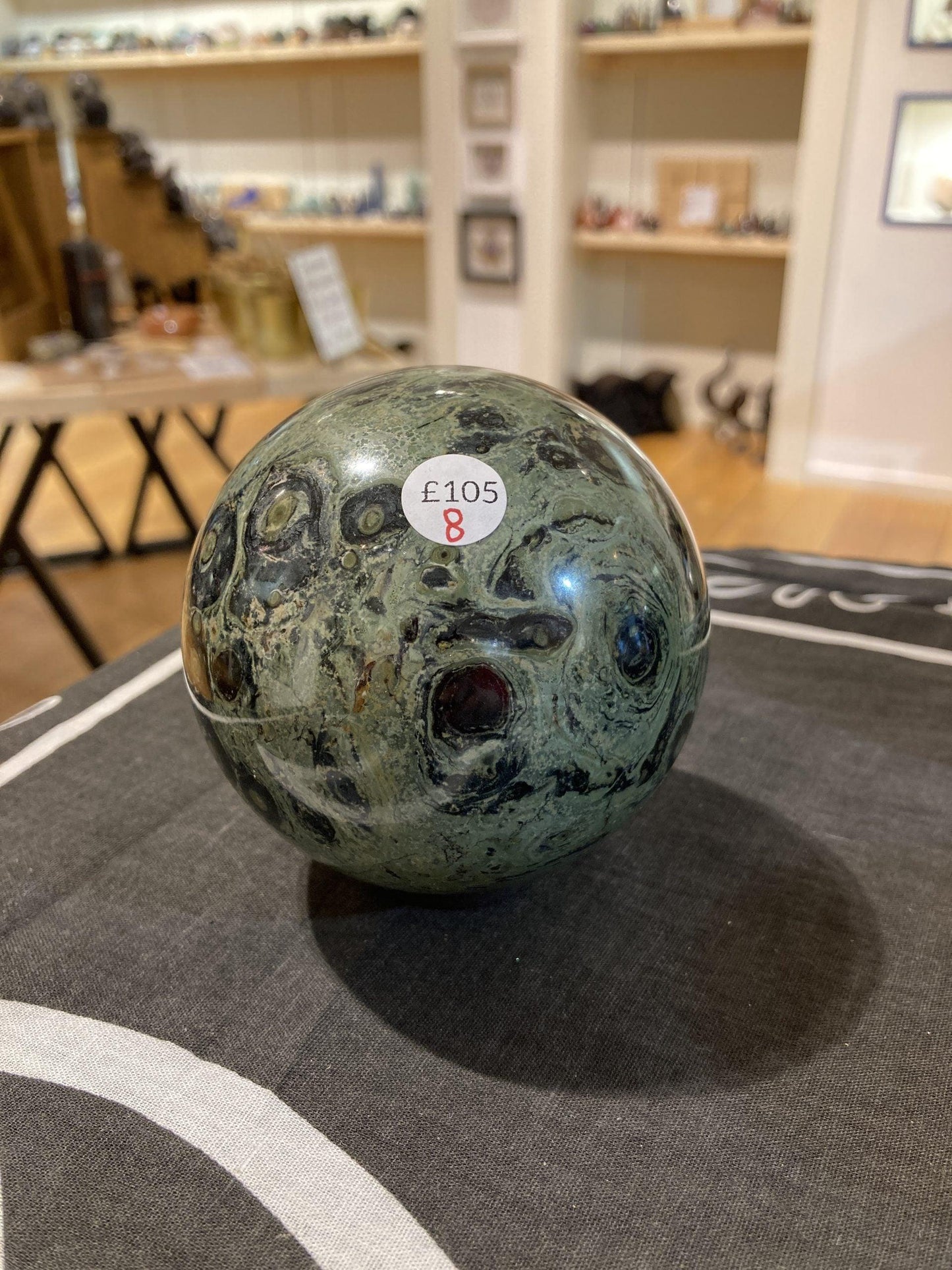 Kambaba Jasper Sphere (740g) - Crystals By Astraea