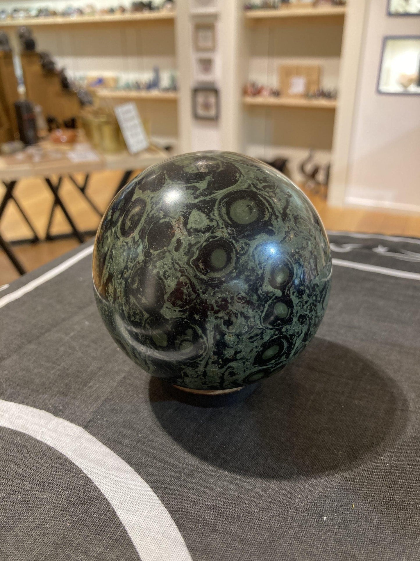 Kambaba Jasper Sphere (775g) - Crystals By Astraea