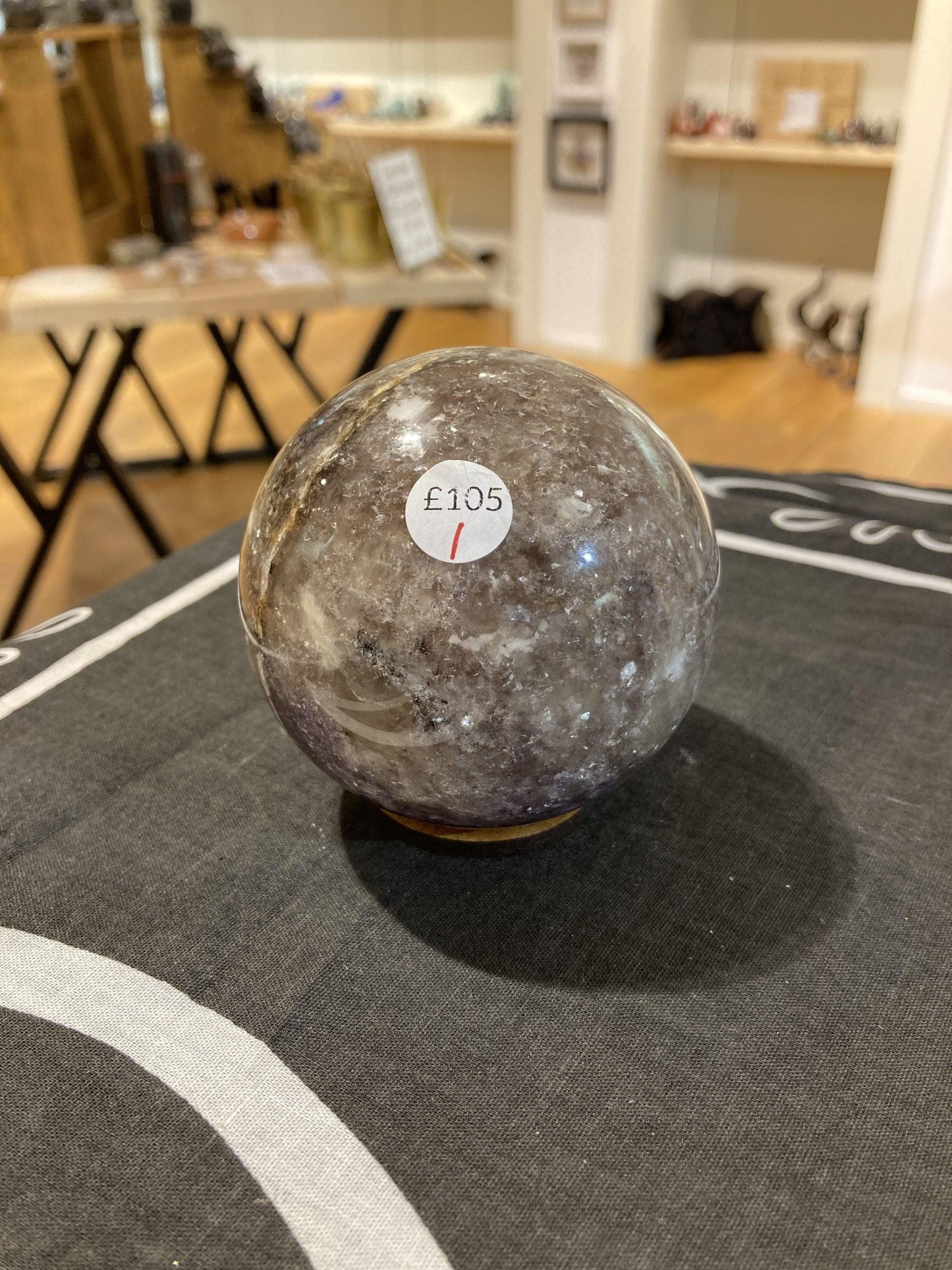 Lepidolite Sphere (515g) - Crystals By Astraea