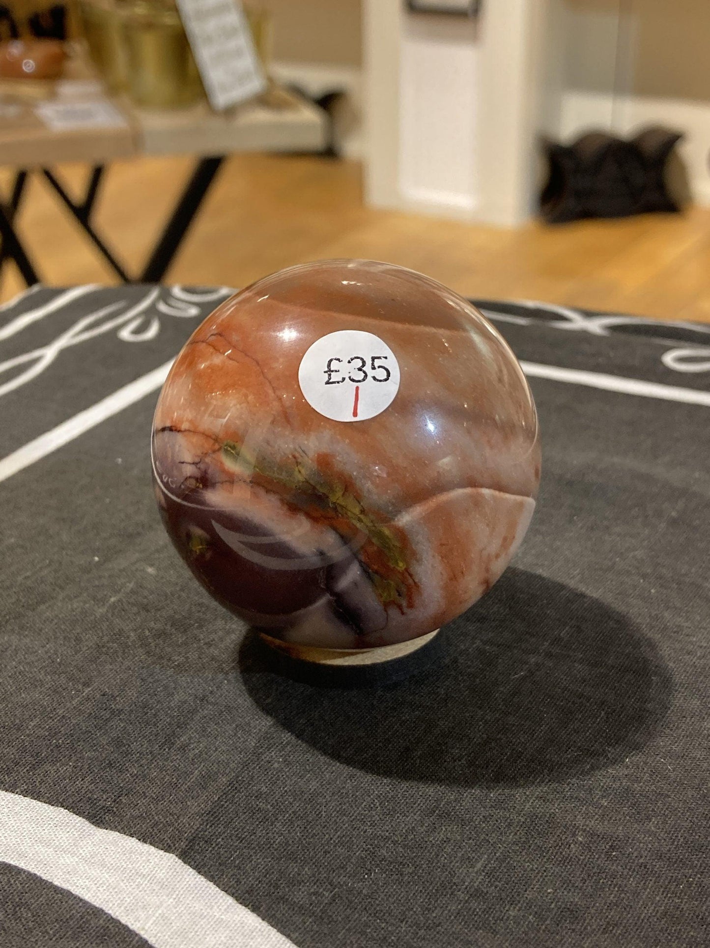 Mookaite Sphere (245g) - Crystals By Astraea