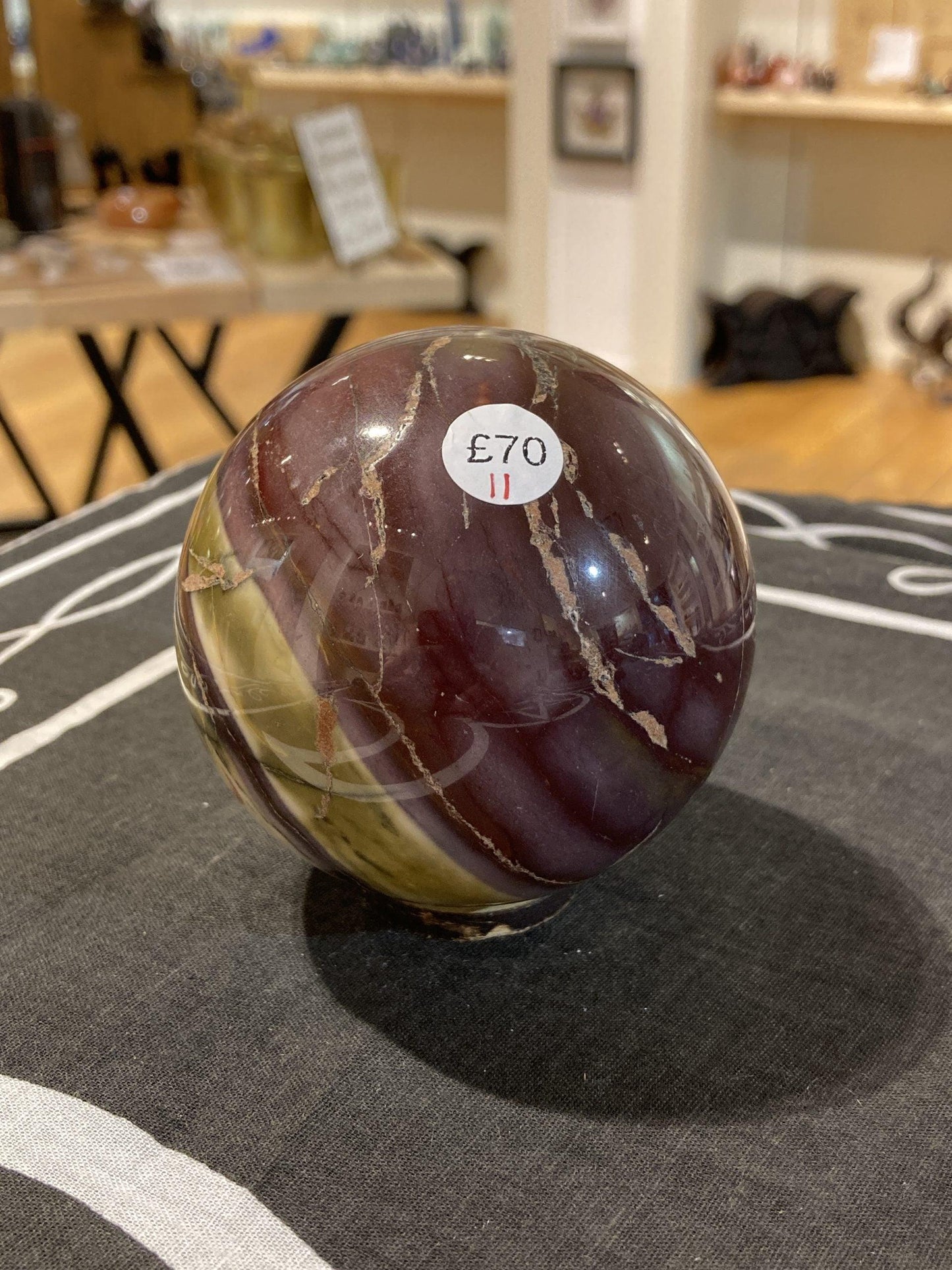 Mookaite Sphere (510g) - Crystals By Astraea