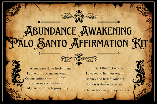 Abundance Awakening – Prosperity & Opportunity Affirmation Kit