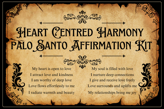 Heart-Centred Harmony – Deep Connection & Love Affirmation Kit